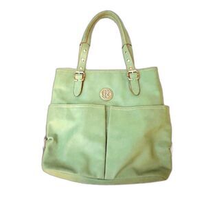 RELIC Medium Spacious Chic Vegan Leather Sage Green Shoulder Purse or Hand Bag